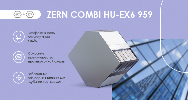 ZERN ENGINEERING Combi HU-EX6 959 единственный полистирольный комби на рынке