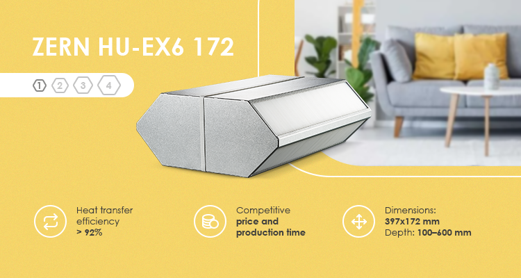 ZERN ENGINEERING HU-EX6 172  high efficiency with a small size