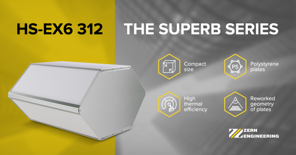 Introducing the ZERN ENGINEERING HS-EX6 312 heat exchanger!